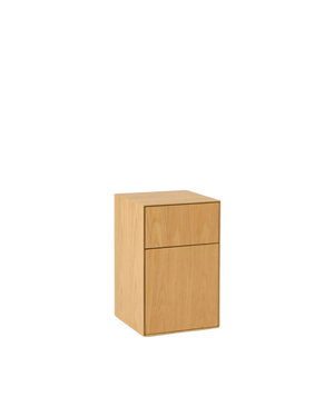Plinth Bedside Left Hand - Oak
