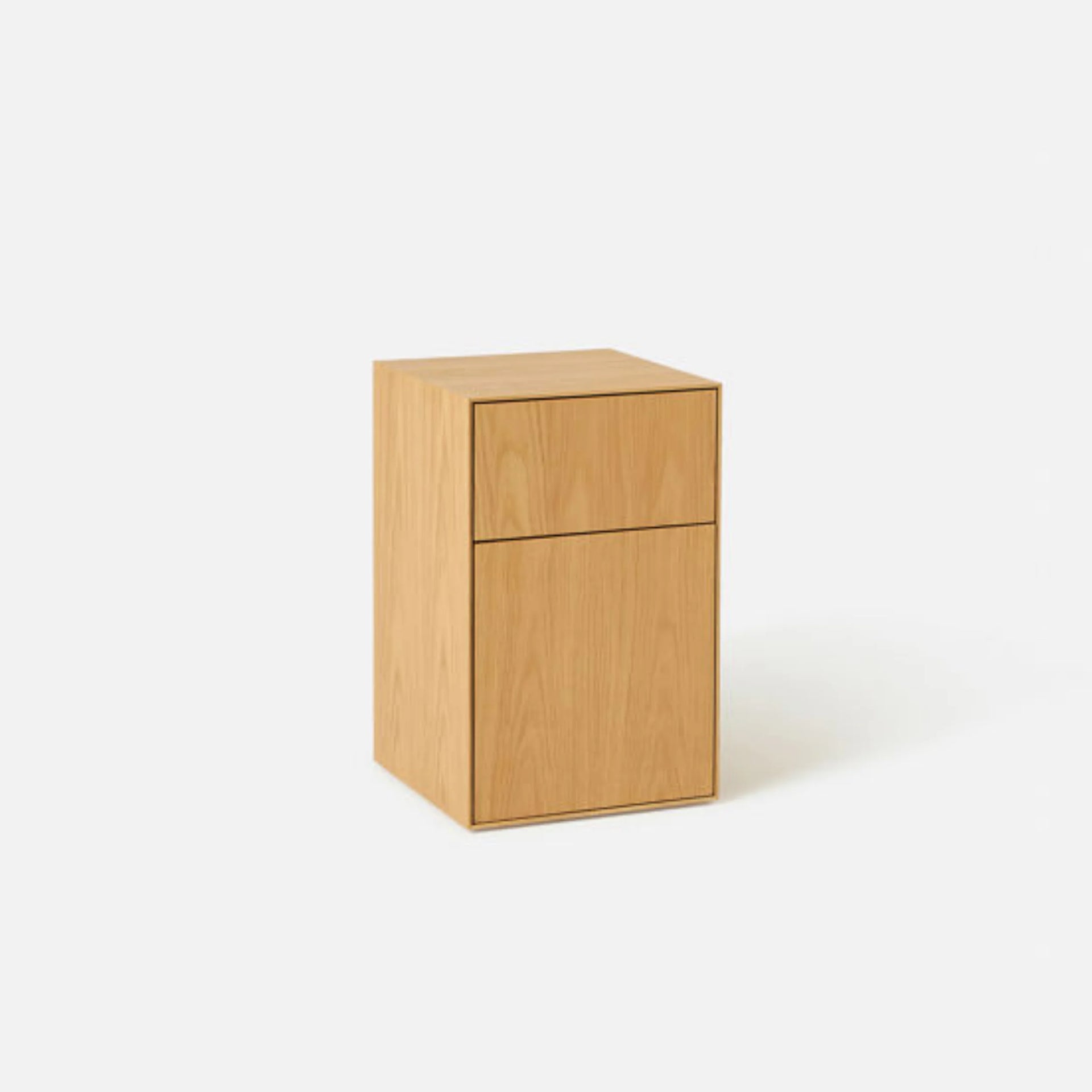 Plinth Bedside Left Hand - Oak