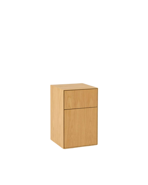 Plinth Bedside Right Hand - Oak