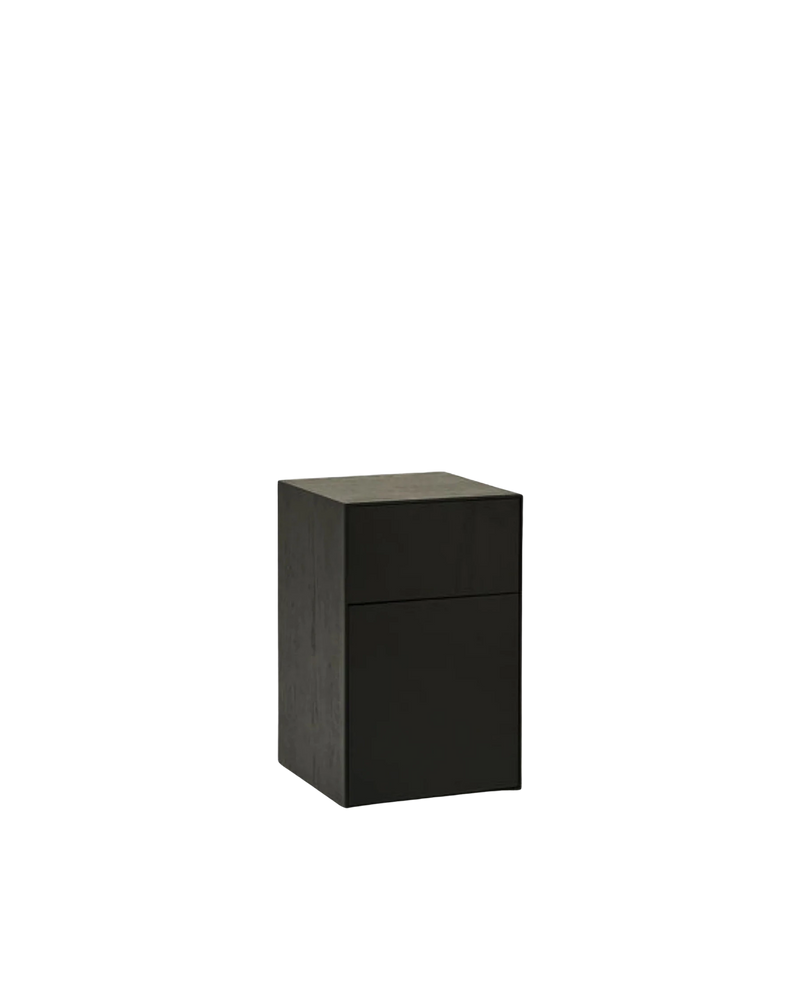 Plinth Bedside Left Hand - Black