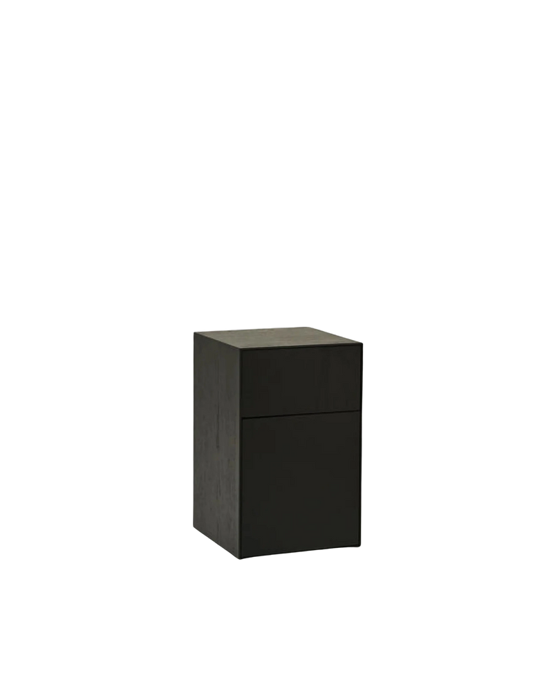 Plinth Bedside Right Hand - Black