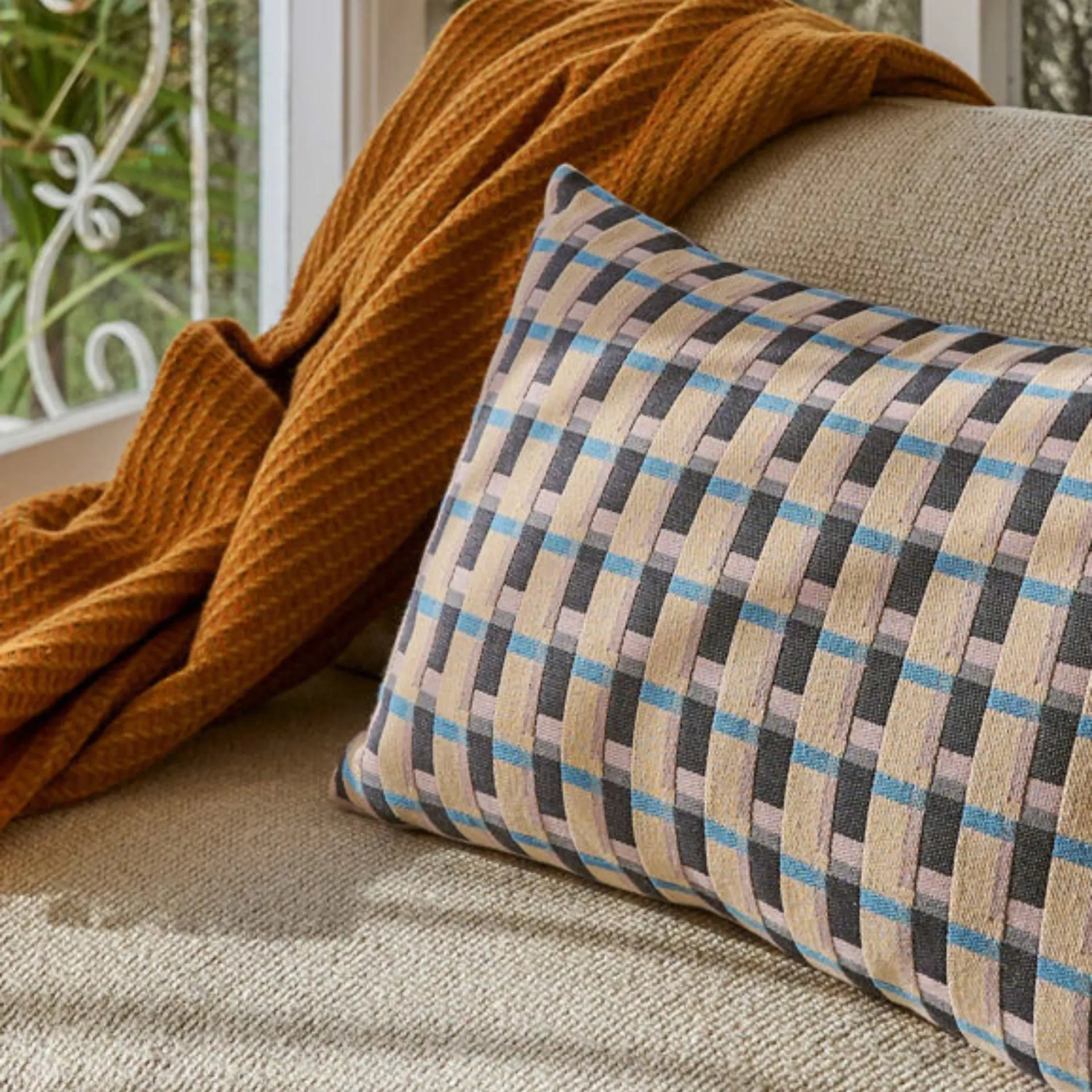 Civic Cushion - Cornflower