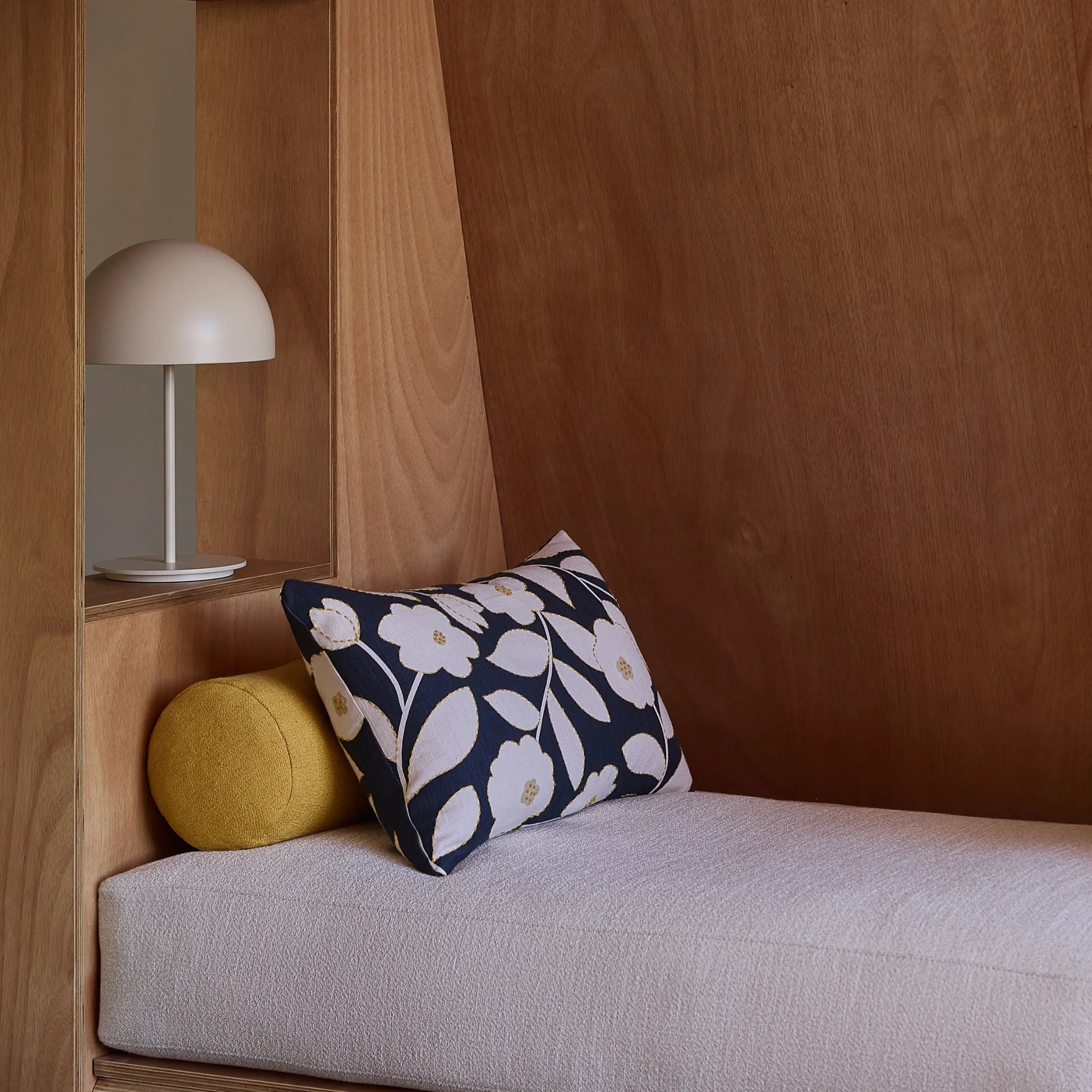 Ebisu Cushion - Oxford Blue/Multi