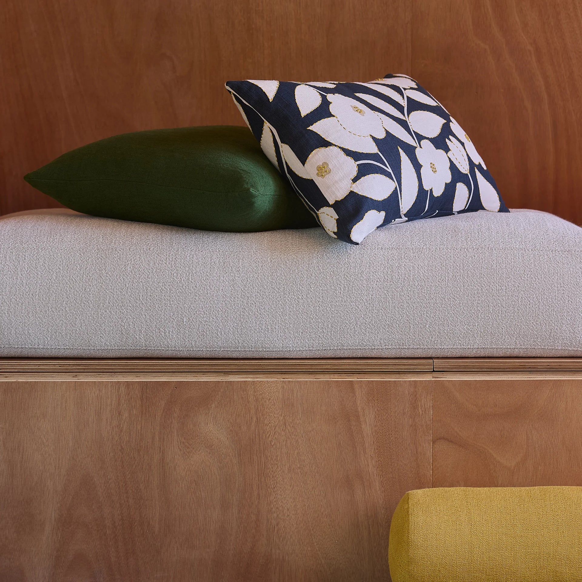 Ebisu Cushion - Oxford Blue/Multi