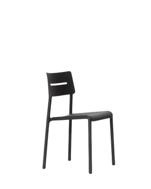 Outo Outdoor Dining Chair - Black