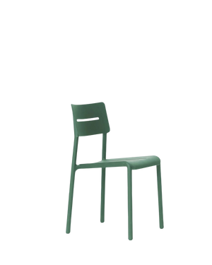 Outo Outdoor Dining Chair - Dark Green