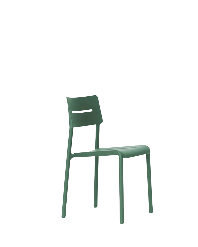 Outo Outdoor Dining Chair - Dark Green