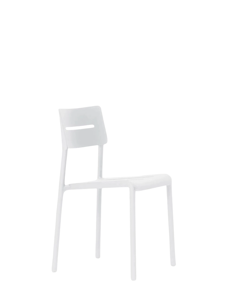 Outo Outdoor Dining Chair - White