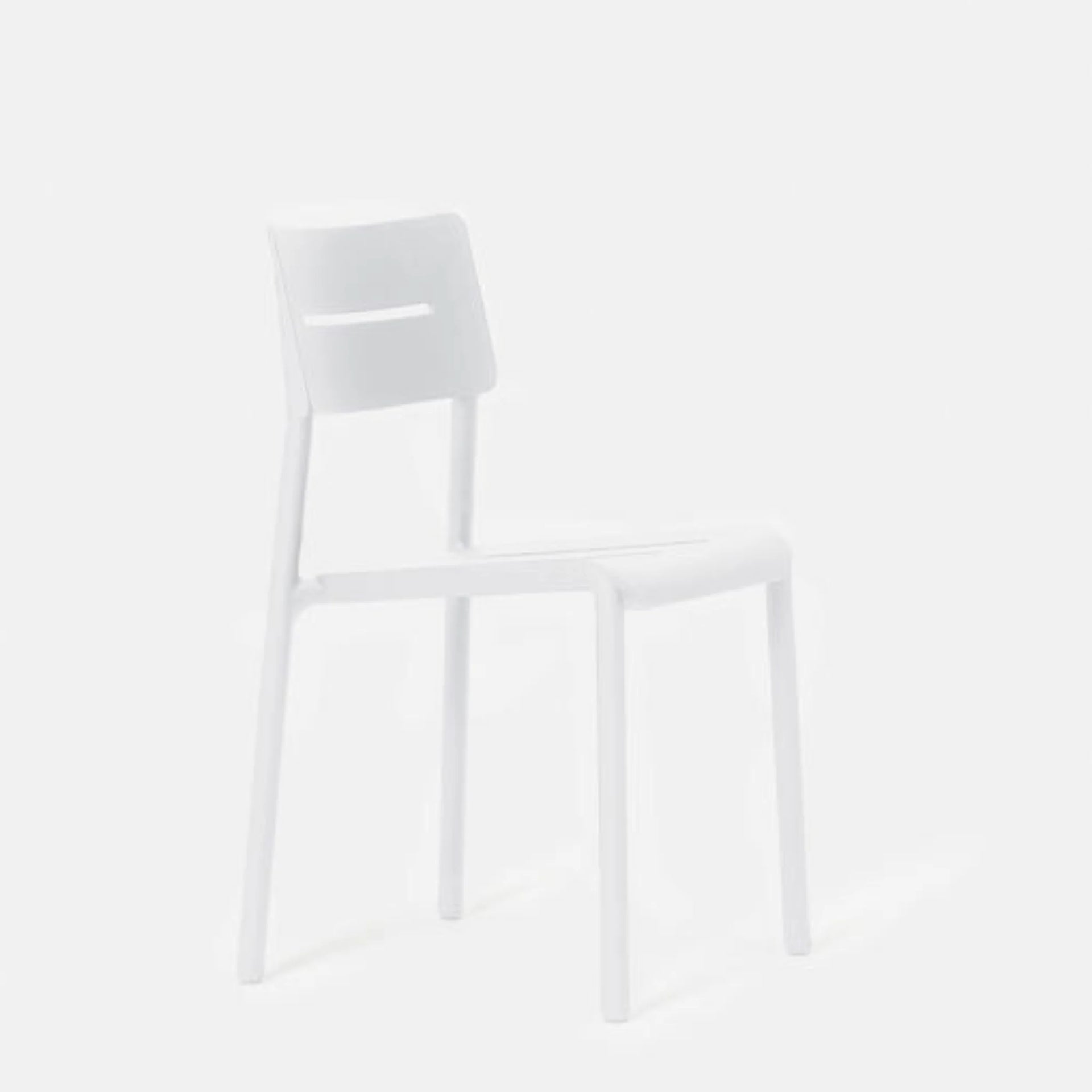 Outo Outdoor Dining Chair - White
