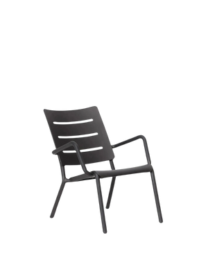 Outo Outdoor Lounge Chair - Black