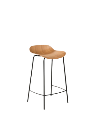 3D Stool - Oak/Black