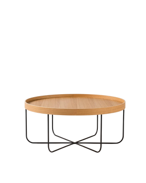 Segment Coffee Table - Oak/Black