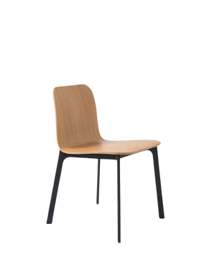 Aspen Chair w/Metal Legs - Oak