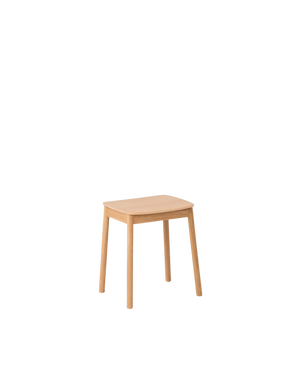 Radial Stool 45cm - Oak