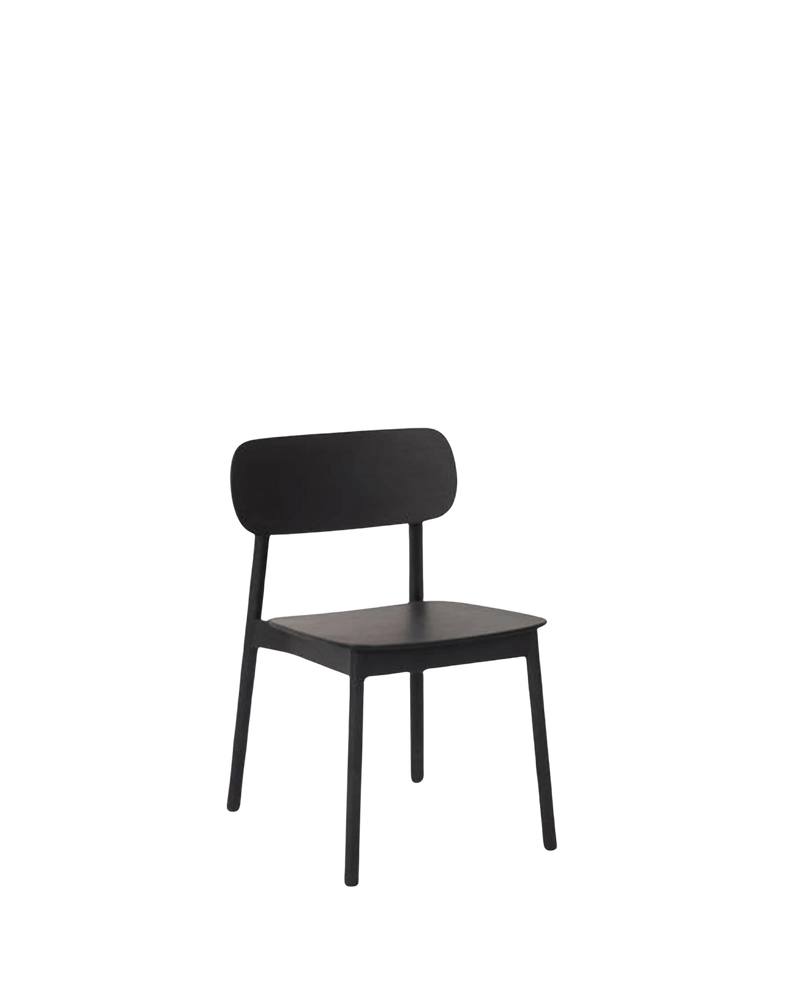 Radial Dining Chair - Black