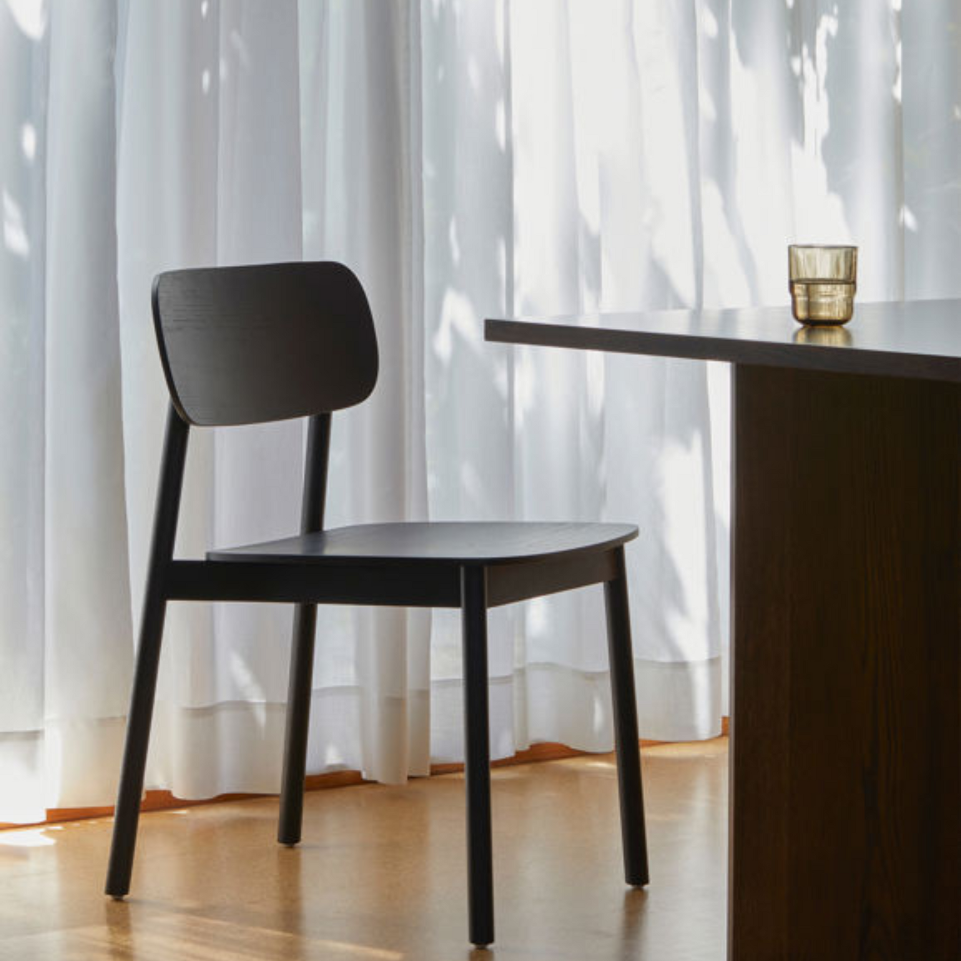 Radial Dining Chair - Black