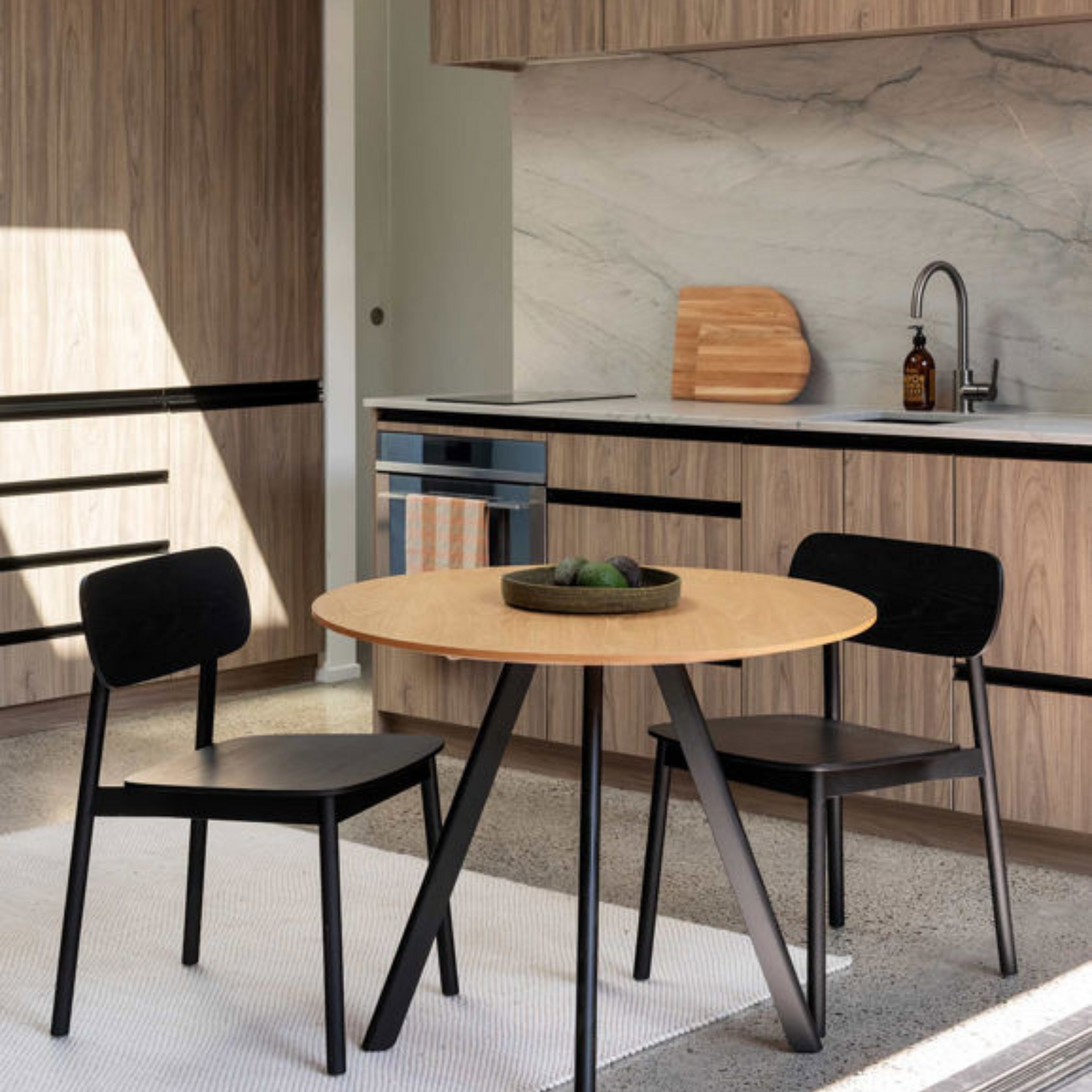 Radial Dining Chair - Black