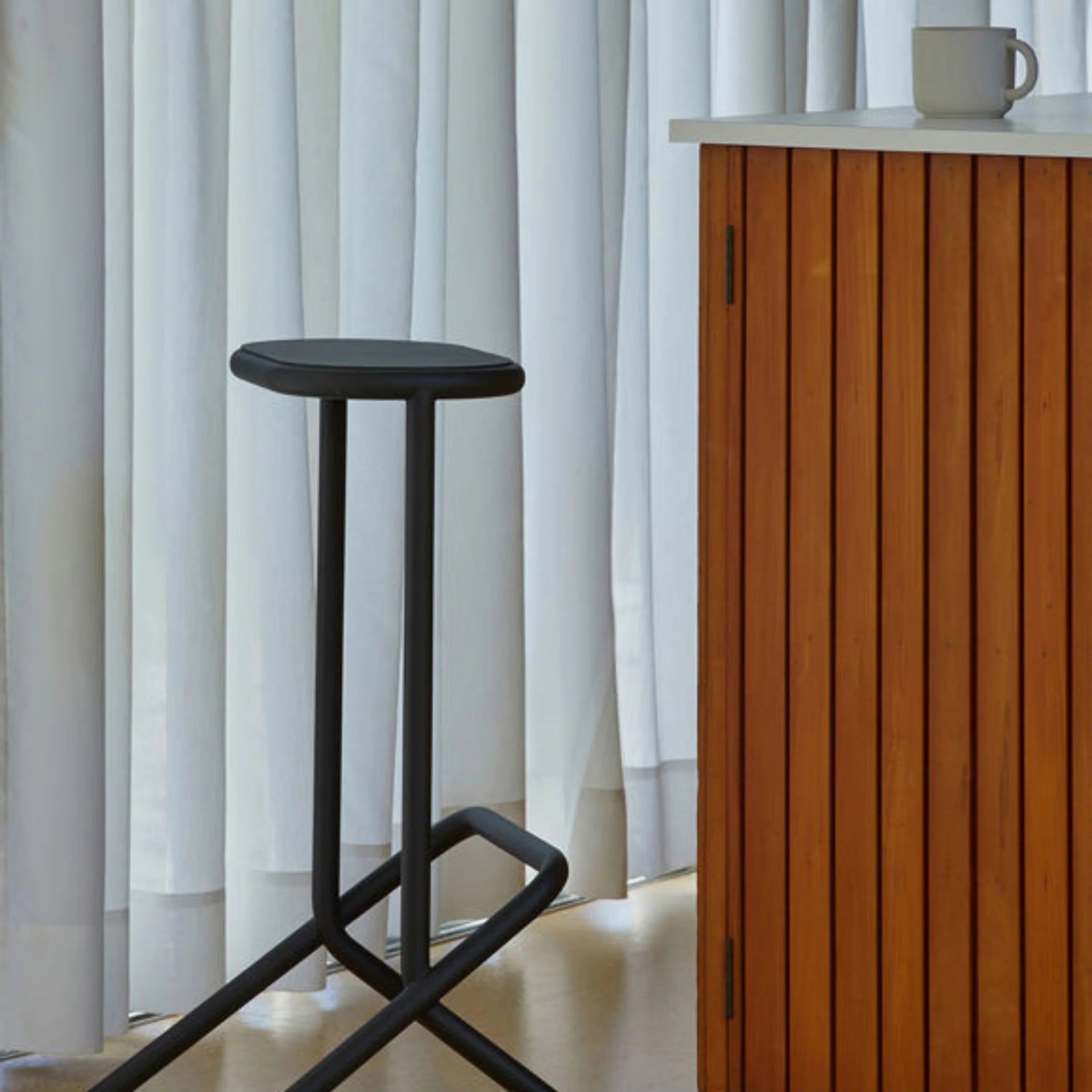 Buy Platform Stool - Black by Citta online - RJ Living