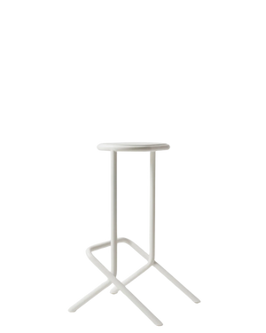 Platform Stool - White