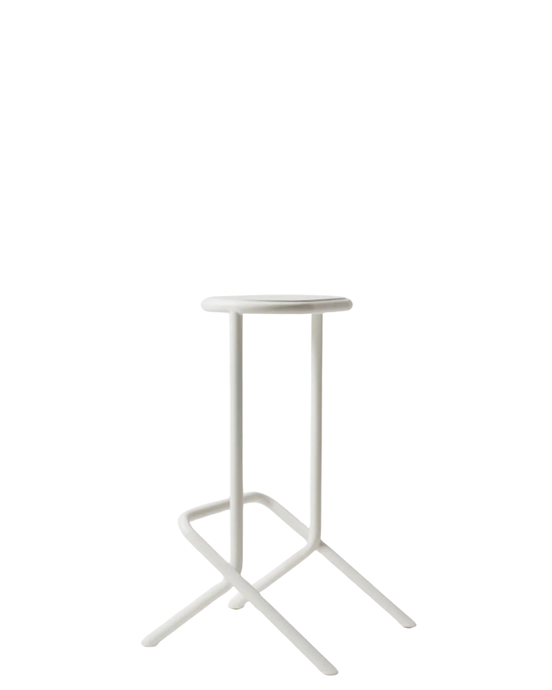 Platform Stool - White