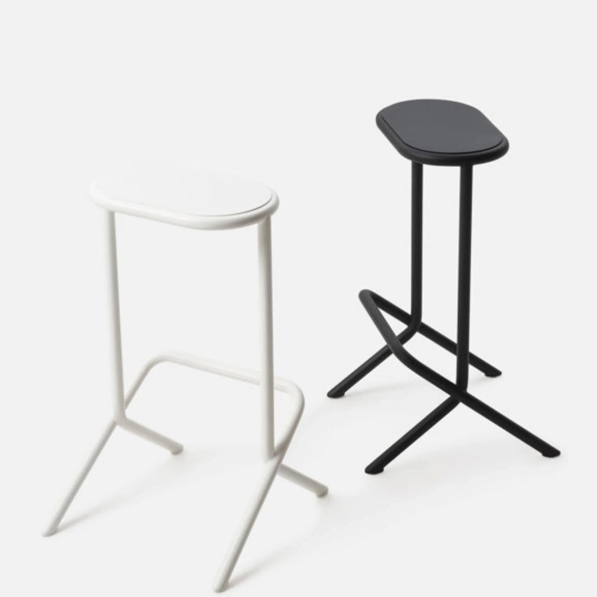Platform Stool - White