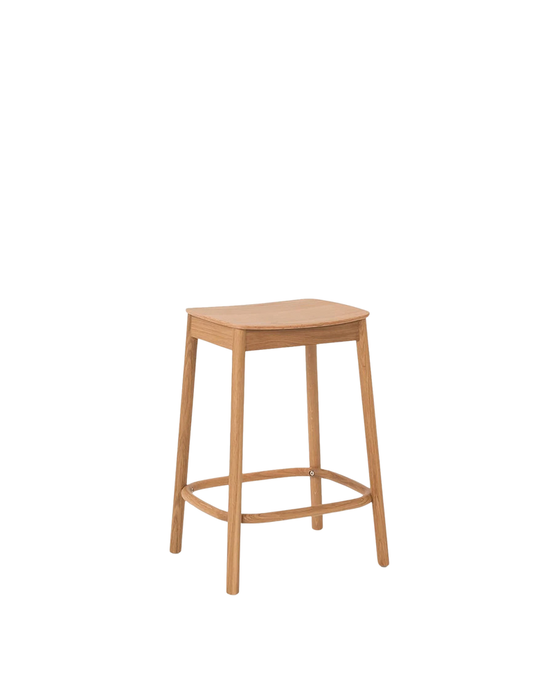 Radial Stool 65cm - Oak