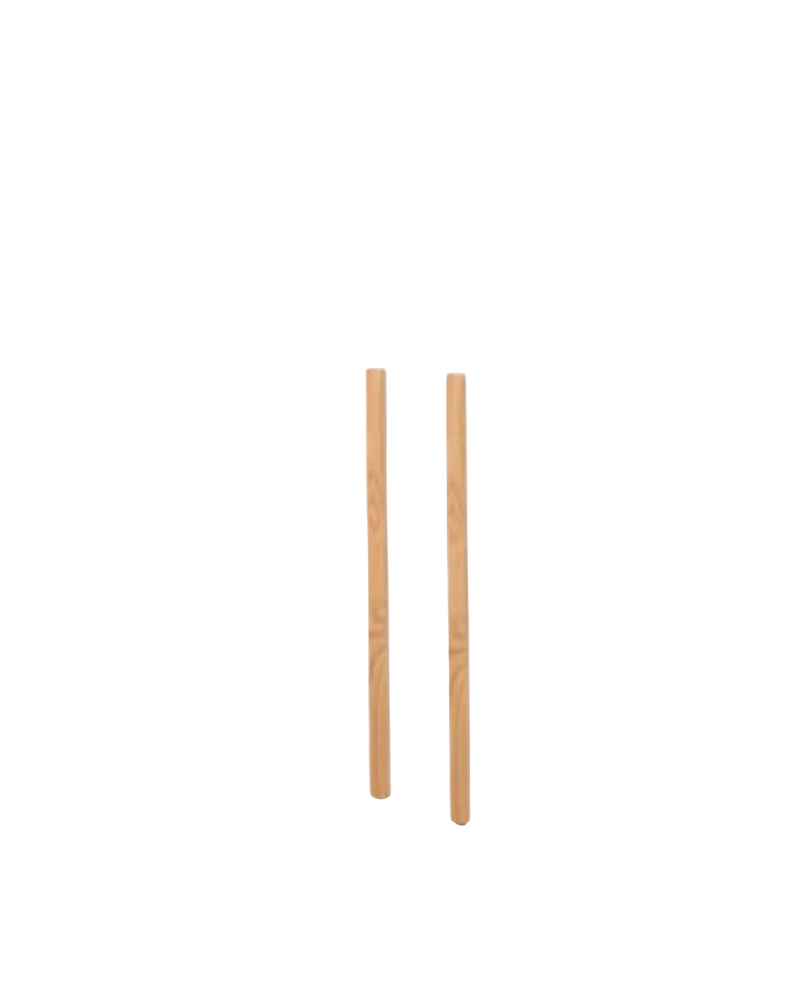 Tilt Shelf Pair of Legs 3 Tier - Oak
