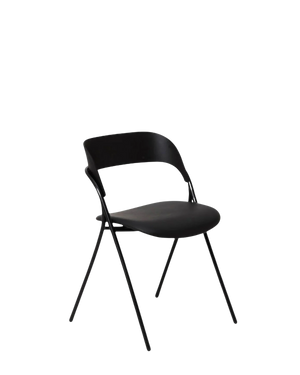 Trace Dining Chair - Leather/Black