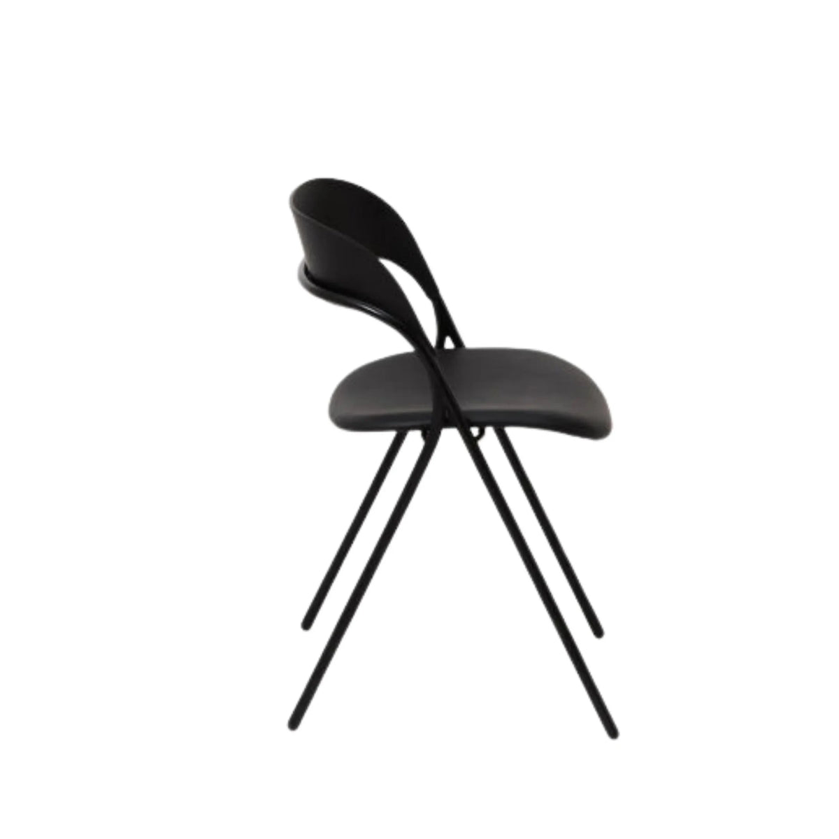 Buy Trace Dining Chair - Leather/Black by Citta online - RJ Living