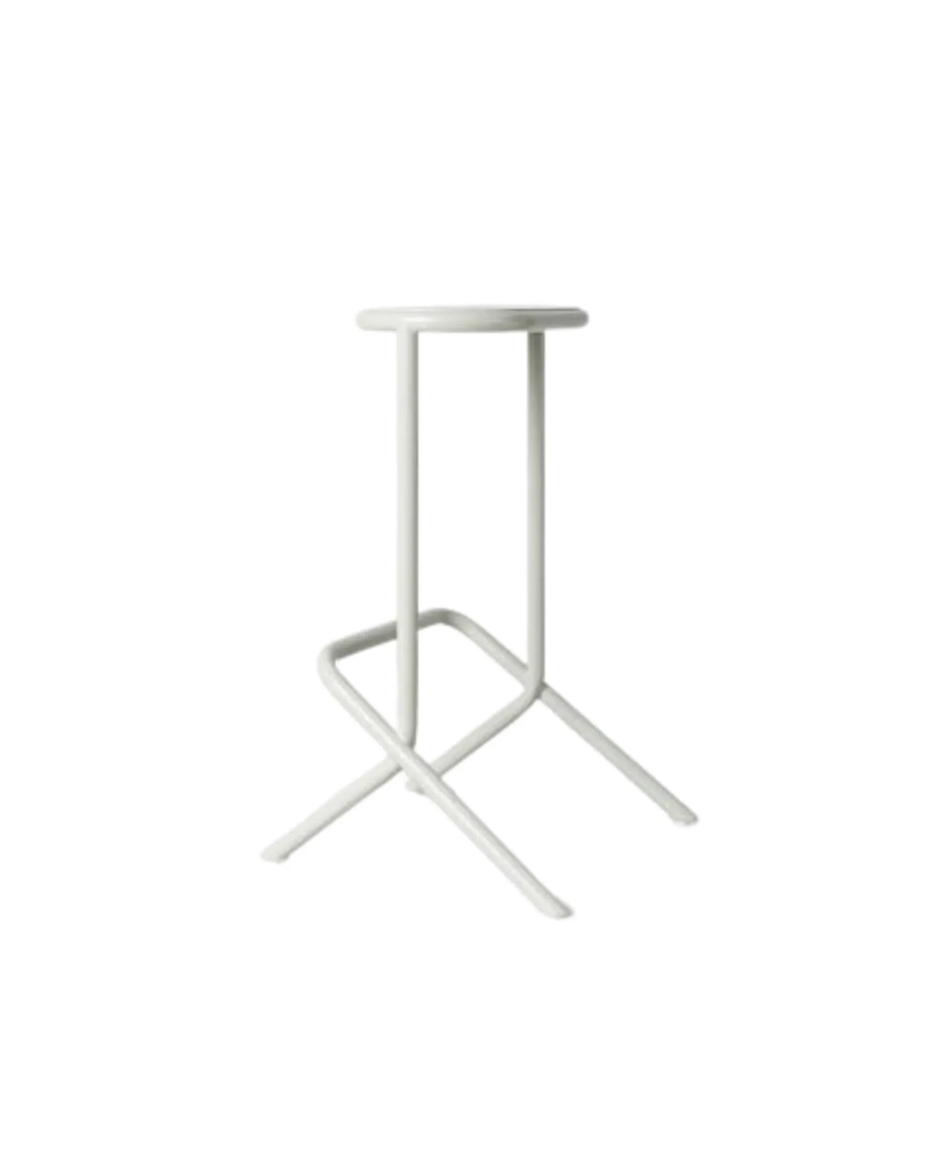 Platform Stool - Bone White