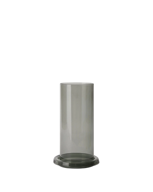 Cascade Hurricane Lamp Large - Smoke