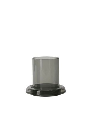 Cascade Hurricane Lamp Small - Smoke