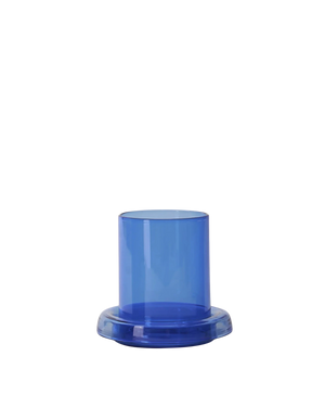 Cascade Hurricane Lamp Small - Cobalt