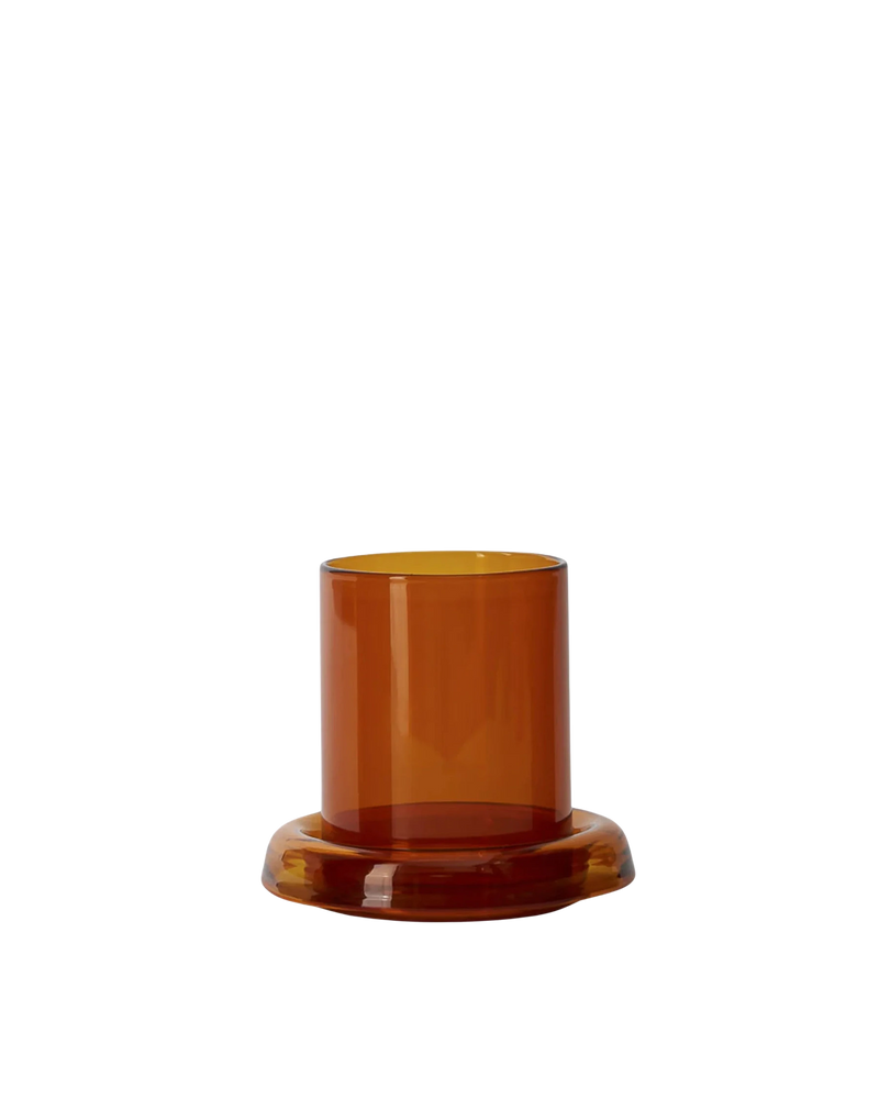 Cascade Hurricane Lamp Small - Amber