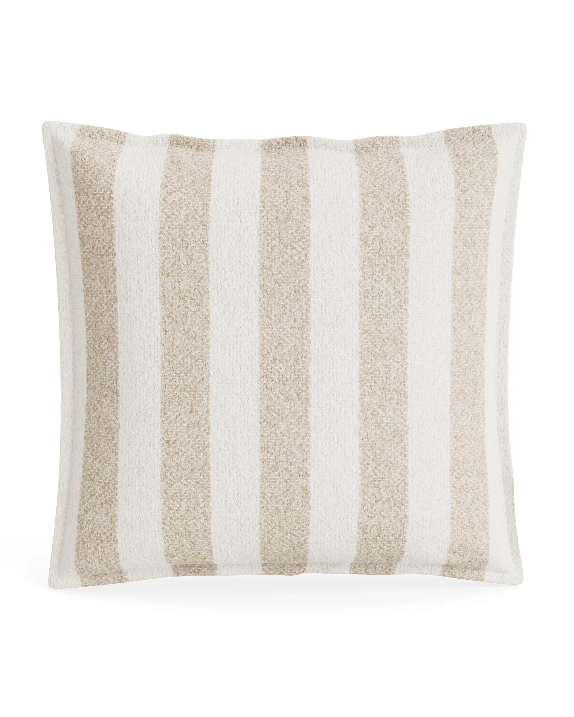 Hem Cushion 55cm x 55cm - Marnie Stripe Sand
