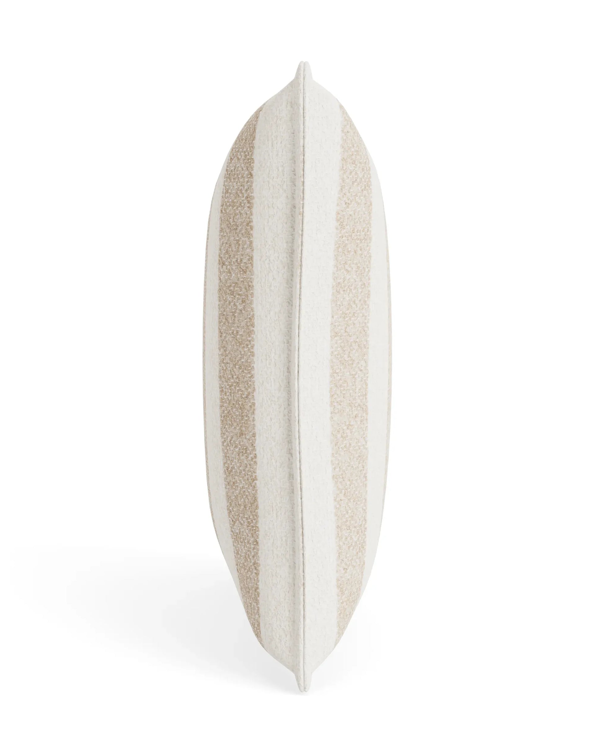 Hem Cushion 55cm x 55cm - Marnie Stripe Sand