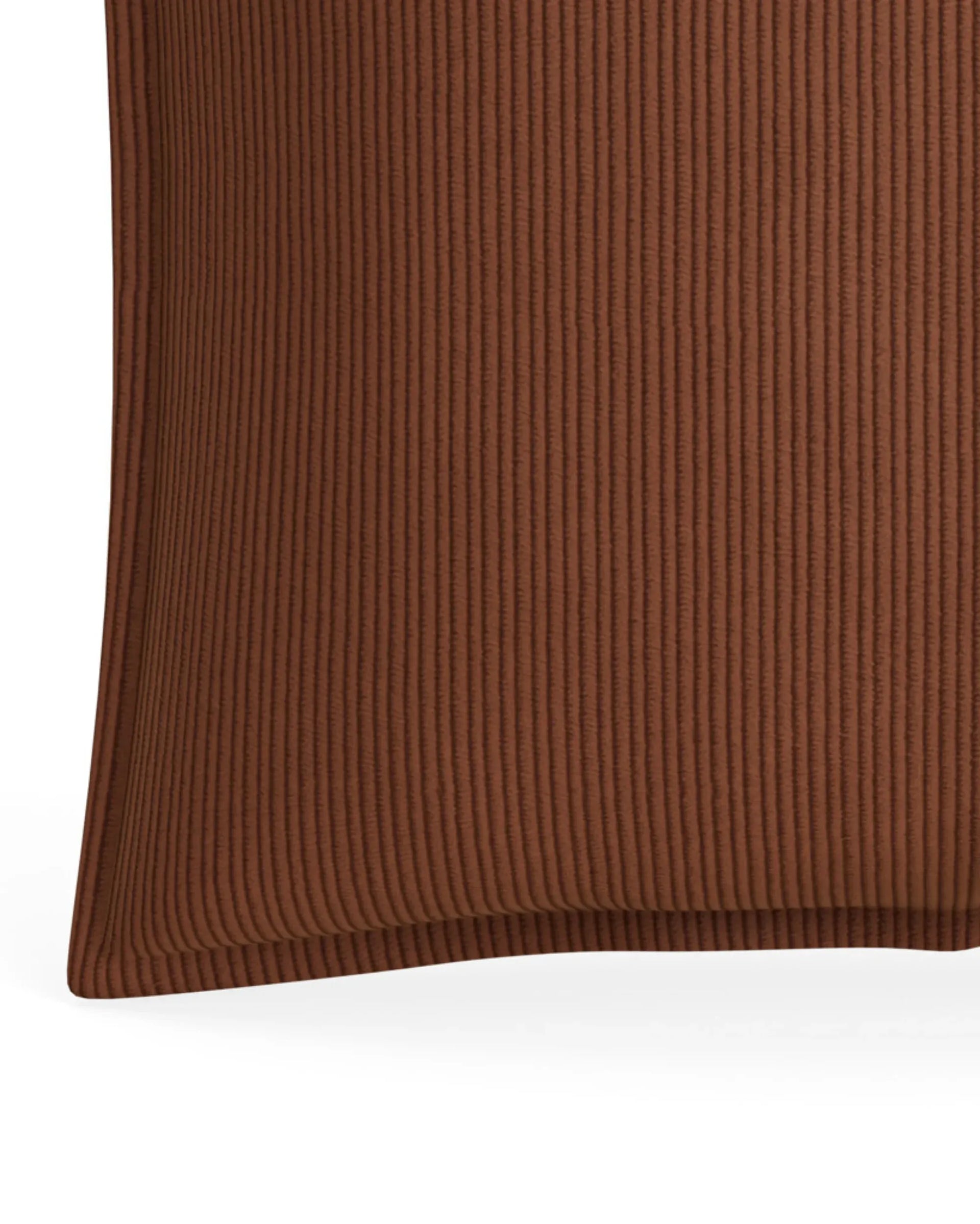 Hem Cushion 55cm x 55cm - Corduroy Cocoa