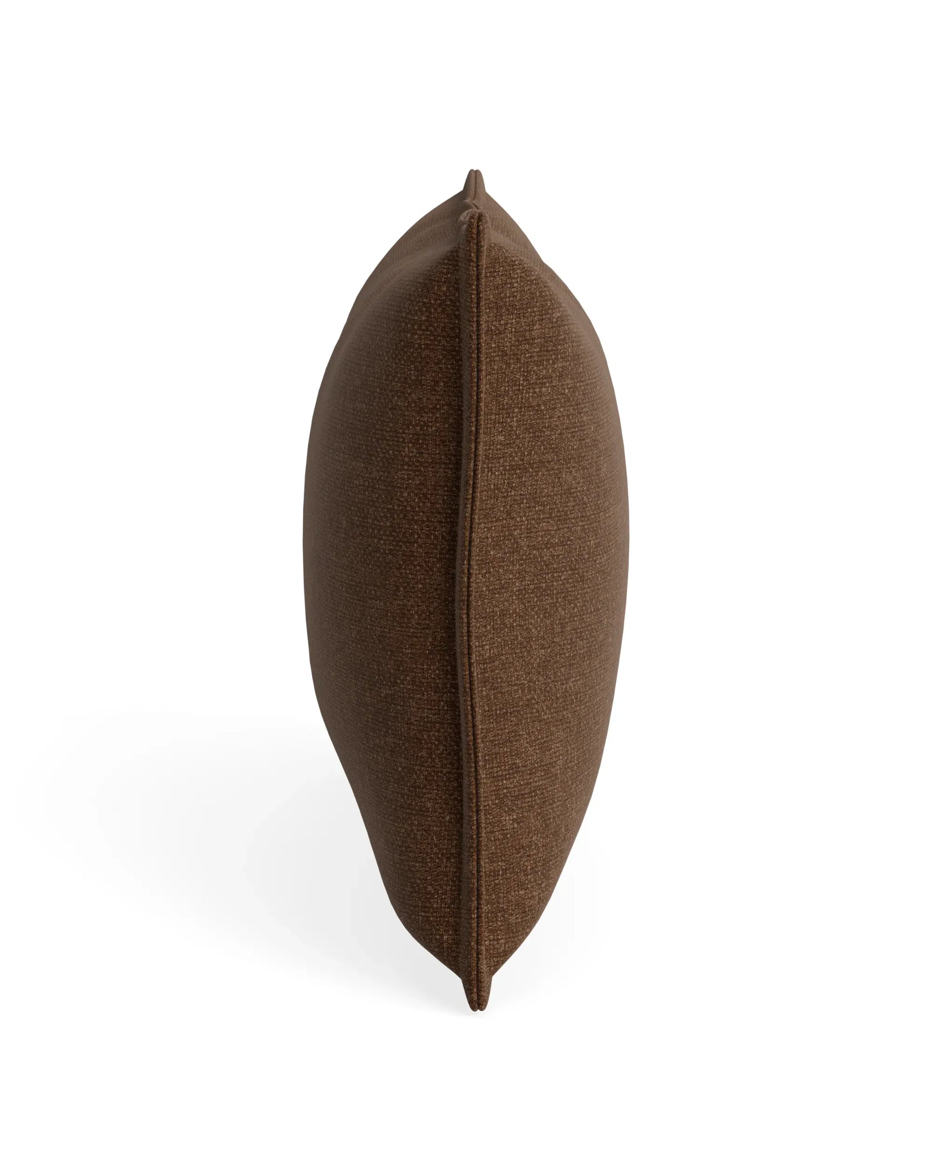 Hem Cushion 40cm x 60cm - Fossil Chocolate