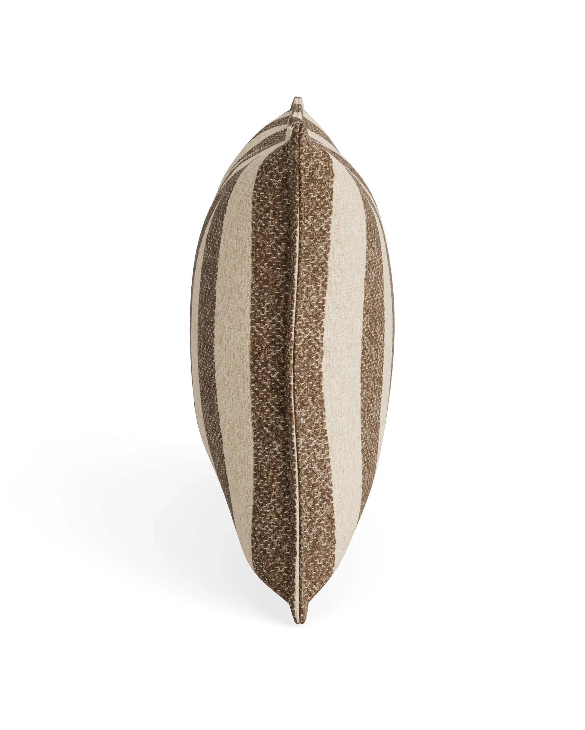 Hem Cushion 40cm x 60cm - Marnie Stripe Coconut