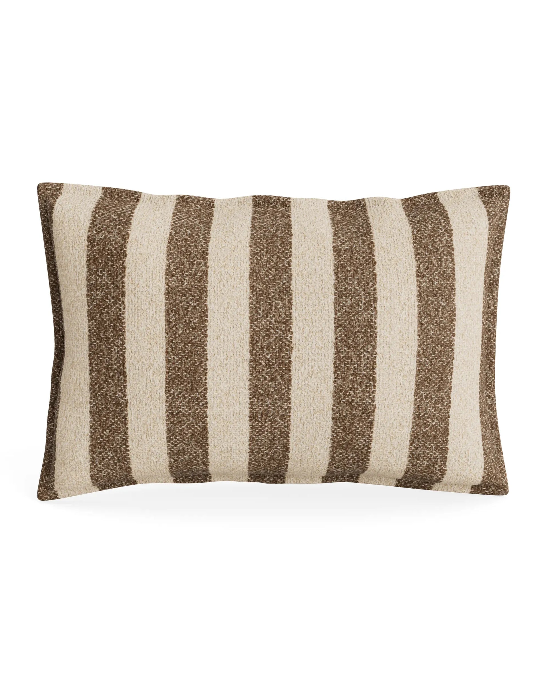 Hem Cushion 40cm x 60cm - Marnie Stripe Coconut