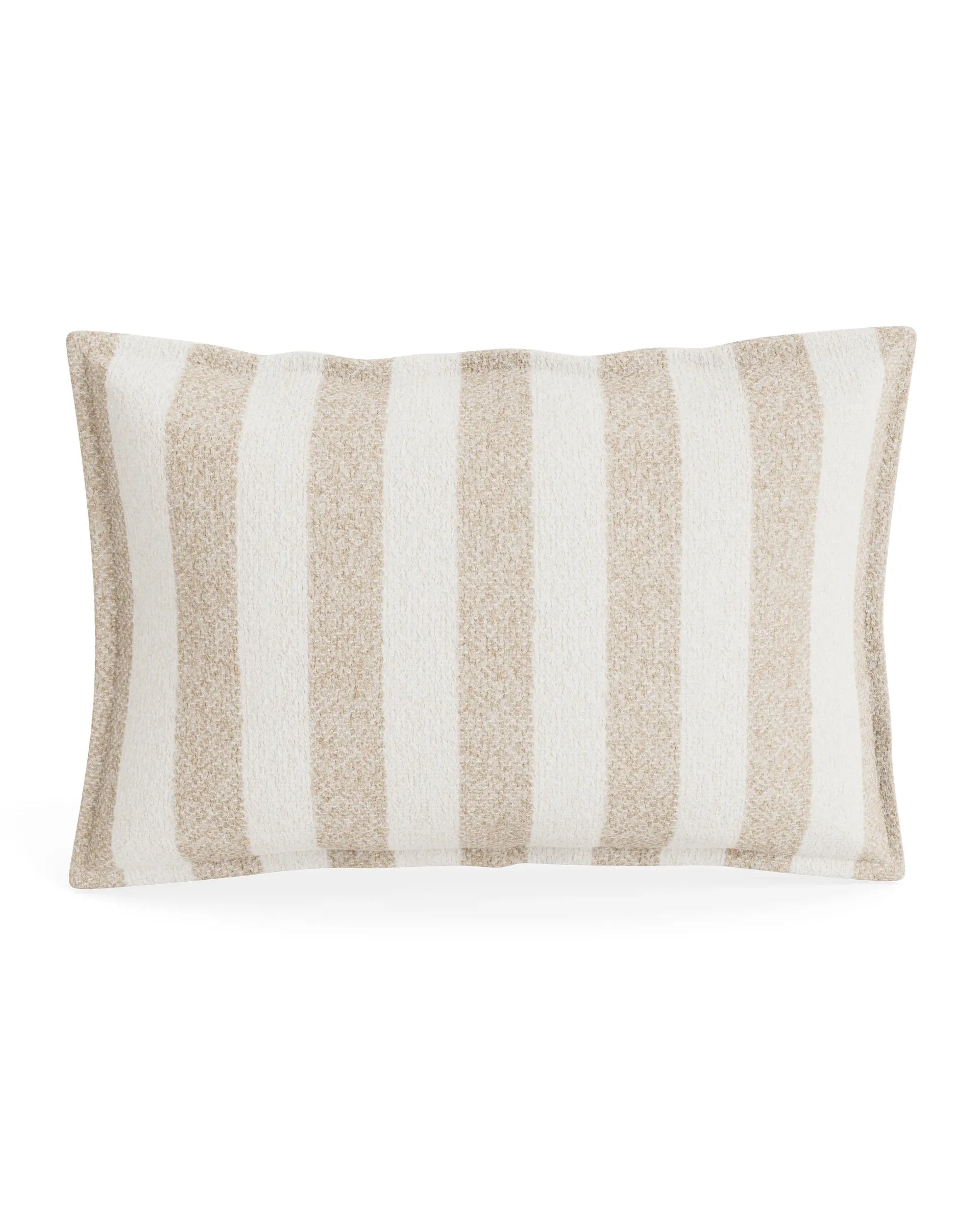 Hem Cushion 40cm x 60cm - Marnie Stripe Sand