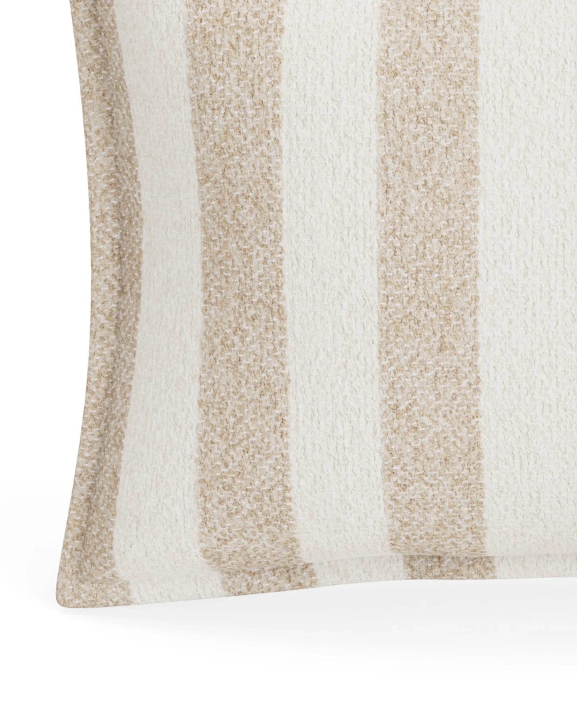 Hem Cushion 40cm x 60cm - Marnie Stripe Sand