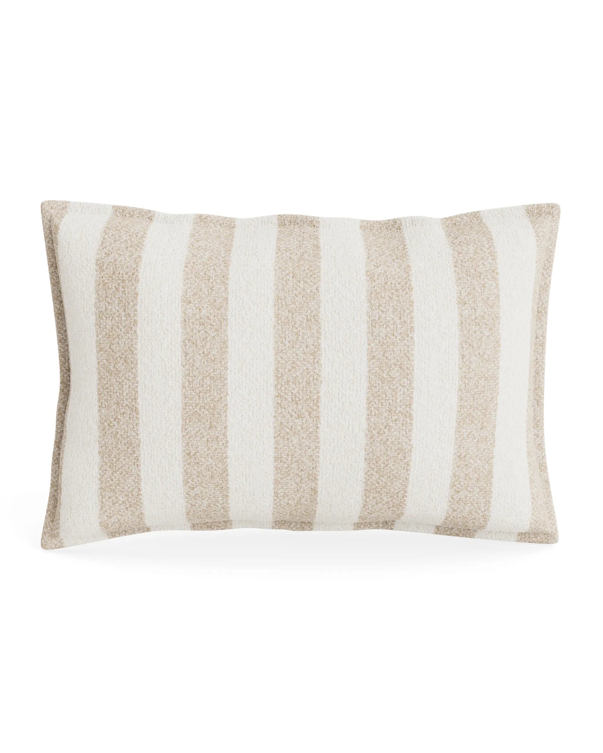 Hem Cushion 40cm x 60cm - Marnie Stripe Sand