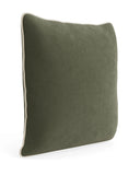 Border Cushion 55cm x 55cm - Eden Leaf / Eden Ecru