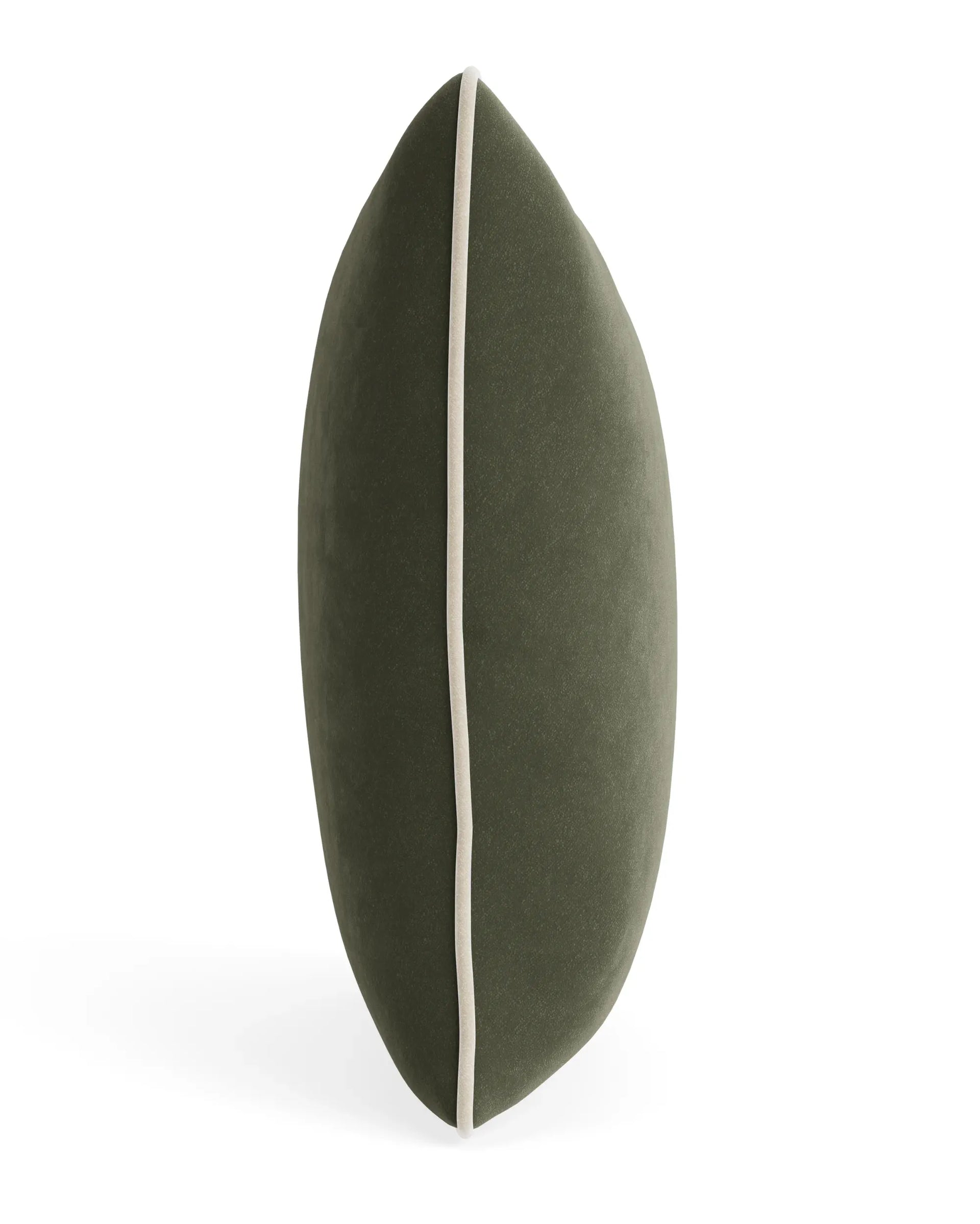 Border Cushion 55cm x 55cm - Eden Leaf / Eden Ecru