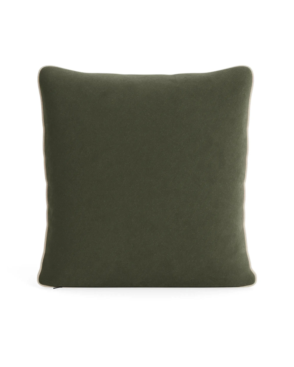 Border Cushion 55cm x 55cm - Eden Leaf / Eden Ecru