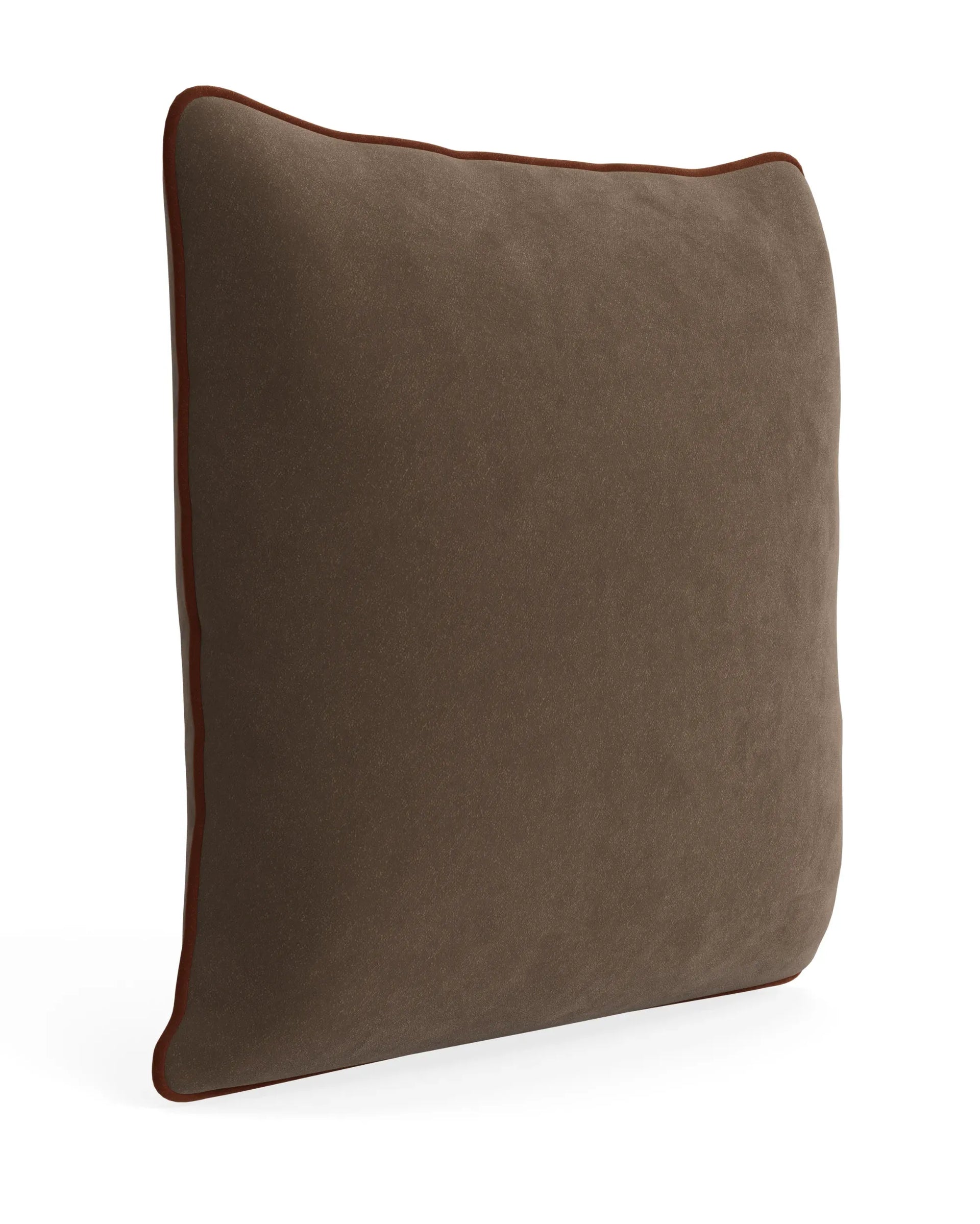 Border Cushion 55cm x 55cm - Eden Java / Eden Brick