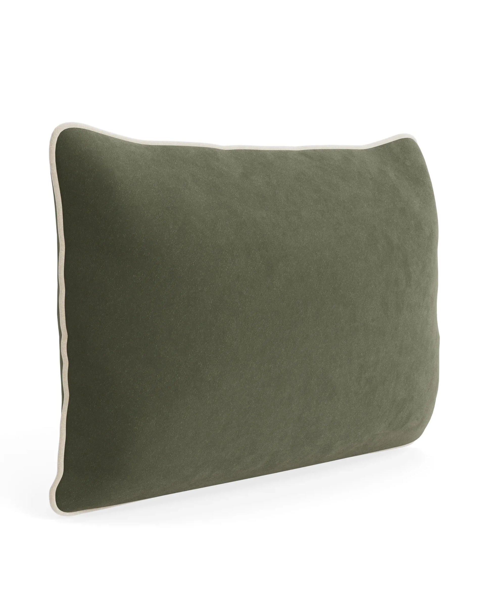 Border Cushion 40cm x 60cm - Eden Leaf / Eden Ecru