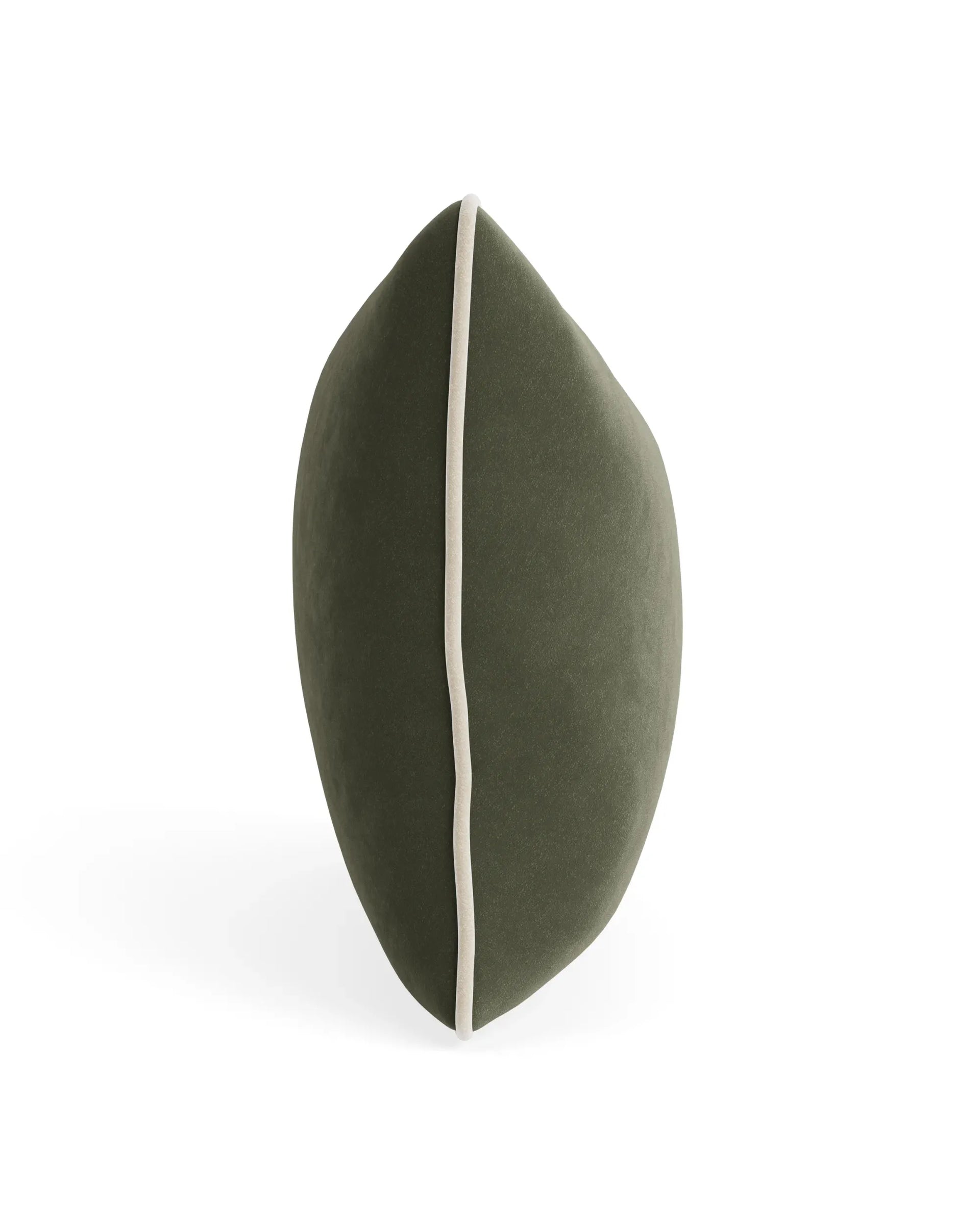 Border Cushion 40cm x 60cm - Eden Leaf / Eden Ecru