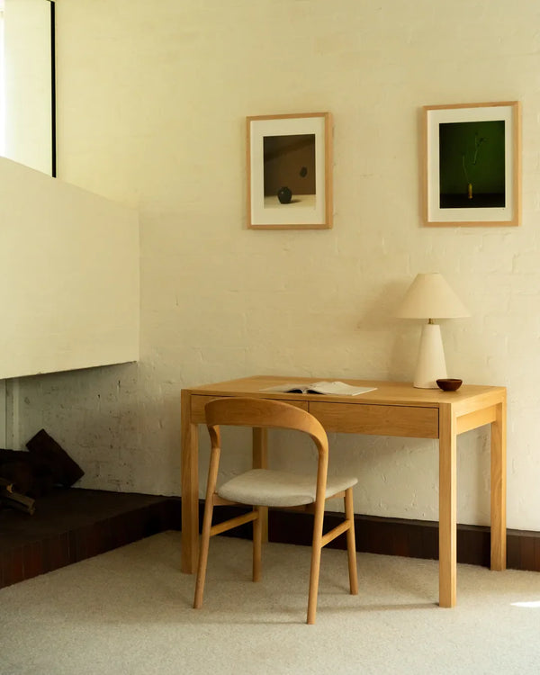 Captivate Office Desk - Oak